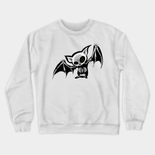 Skeleton bat Crewneck Sweatshirt